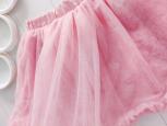 6,7 лет, рост 122 Розовая пышная юбка фатин - зображення 2