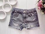 5,6 років, зріст 116 Сірі джинсові шорти - зображення 1