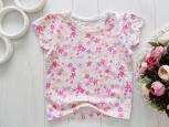 2,3 роки, зріст 98 Футболка в квіточках - зображення 1