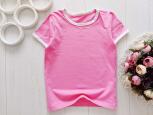 8,9 років, зріст 134 Рожева футболка - зображення 1