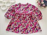 5,6 років, зріст 110,116 Легка квіткова сукня з рукавами - зображення 1