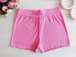 13,14 років, зріст 164 Рожеві шорти в рубчик котон - зображення 1