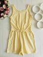 8 лет, рост 128 Желтый ромпер летний - зображення 1