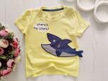 3 года, рост 98 Футболка с акулой - зображення 1