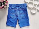 8 років, зріст 128 Красиві джинсові шорти - зображення 5