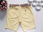 32 Мужские желтые шорты классика - зображення 5