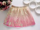 2,3 года, рост 98 Блестящая детская юбка - зображення 1