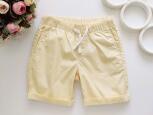 3,4 роки, зріст 104 Легкі жовті бавовняні шорти - зображення 1