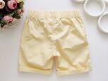 3,4 роки, зріст 104 Легкі жовті бавовняні шорти - зображення 5