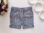 12,18 міс, зріст 86 Лляні шорти на гумці - зображення 1