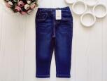 18,24 мес, рост 92 Новые мягкие джинсы на резинке - зображення 1