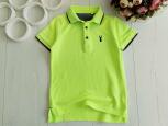 5 років, зріст 110 Яскраве салатове поло - зображення 1