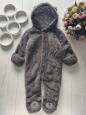 6,9 міс, зріст 68,74 Теплий комбмнезон на трикотажній підкладці - зображення 1