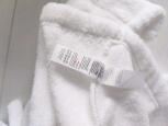 6,9 мес, рост 74 Новый белый теплий махровый детский халат котон - зображення 4