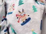 9,10 років, зріст 134,140 Трикотажна піжама новорічна з оленями By very - зображення 2