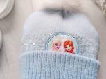 Шапка двойная вязка Frozen - зображення 2