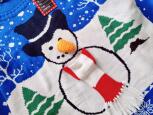 М-ка Новий чоловічий новорічний светр сніговик - зображення 4