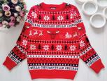 9,10 років, зріст 140 Гарний новорічний светр - зображення 1