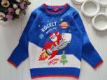 4,5 років, зріст 104,110 Новорічний светр із Сантою - зображення 1
