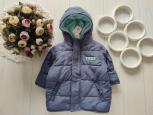 3,6 міс, зріст 68 Нова тепла куртка на синепоні, фліс - зображення 1