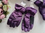 3 і 4 роки, Зимові рукавиці для дівчинки - зображення 4