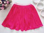 5 років, зріст 110 Рожева блискуча дитяча спідниця Рожева блискуча дитяча спідниця - зображення 1