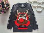 5,6 років, зріст 116,122 Новорічний светр з оленем для хлопчика - зображення 1