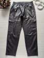 13,14 лет, рост 158,164 Кожаные свободные брюки с начесом - зображення 1