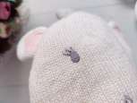 1-2 роки, Дитяча шапка на флісі для дівчинки єдиноріг - зображення 2