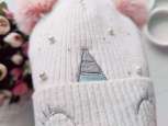 7 лет, Вязаная стретчевая шапка с единорогом - зображення 2
