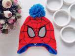 52 см, 5 лет Теплая зимняя шапка на флисе Spider-Man - зображення 1