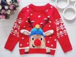 2,3 роки, зріст 98 Новорічний дитячий светр - зображення 1