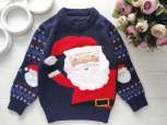 1,5,2 роки, зріст 86,92 Новорічний светр санта - зображення 1