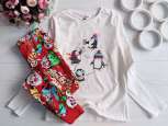 11,12 років, зріст 152 Новорічна дитяча набірна піжама - зображення 1