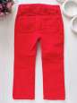 3 роки, зріст 96 Теплі червоні вельветові штани для дівчинки Jacadi - зображення 5