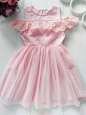5 лет, рост 110 Касивое нарядное летнее нежно розовое детское платье - зображення 1