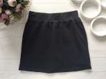 7 лет, рост 122 Новая черная юбка- шорти котон (трикотаж) - зображення 1
