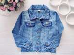 4,5 років зріст 104,110 Джинсівка для дівчинки на кнопках - зображення 1