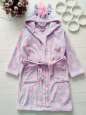 8 лет, рост 128 Махровый халат девочке единорог - зображення 1