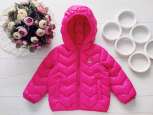 12,18 міс, зріст 82 Рожева демісезонна курточка на синтепоні - зображення 1