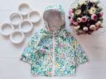 9,12 міс, зріст 80 Вітровка на х\б підкладці для дівчинки - зображення 1