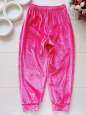 4 роки, зріст 104 Рожеві вільні штани для дівчинки - зображення 1