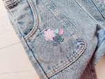 4,5 років, зріст 104,110 Джинсовий комбінезон для дівчинки - зображення 3