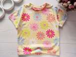 6,7 років, зріст 116,122 Квіткова футболка - зображення 1