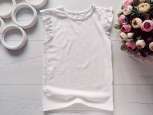 5,6 років, зріст 110,116 Нова біла святкова майка - зображення 1