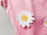 10,11 років, зріст 140,146 Футболка в рубчик у ромашках - зображення 2