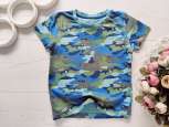 2,3 роки, зріст 98 Футболка в крокодилах - зображення 1
