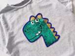4,5 років, зріст 104,110 Футболка з динозавром - зображення 2