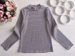 8,9 років, зріст 128,134 Новий лонгслів у смужку для дівчинки