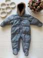 1 мес, 4,5 кг, Демисезонный комбинезон для мальчика